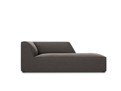 Ruby Chaise Longue, 93x180 cm — Dark Grey / Right