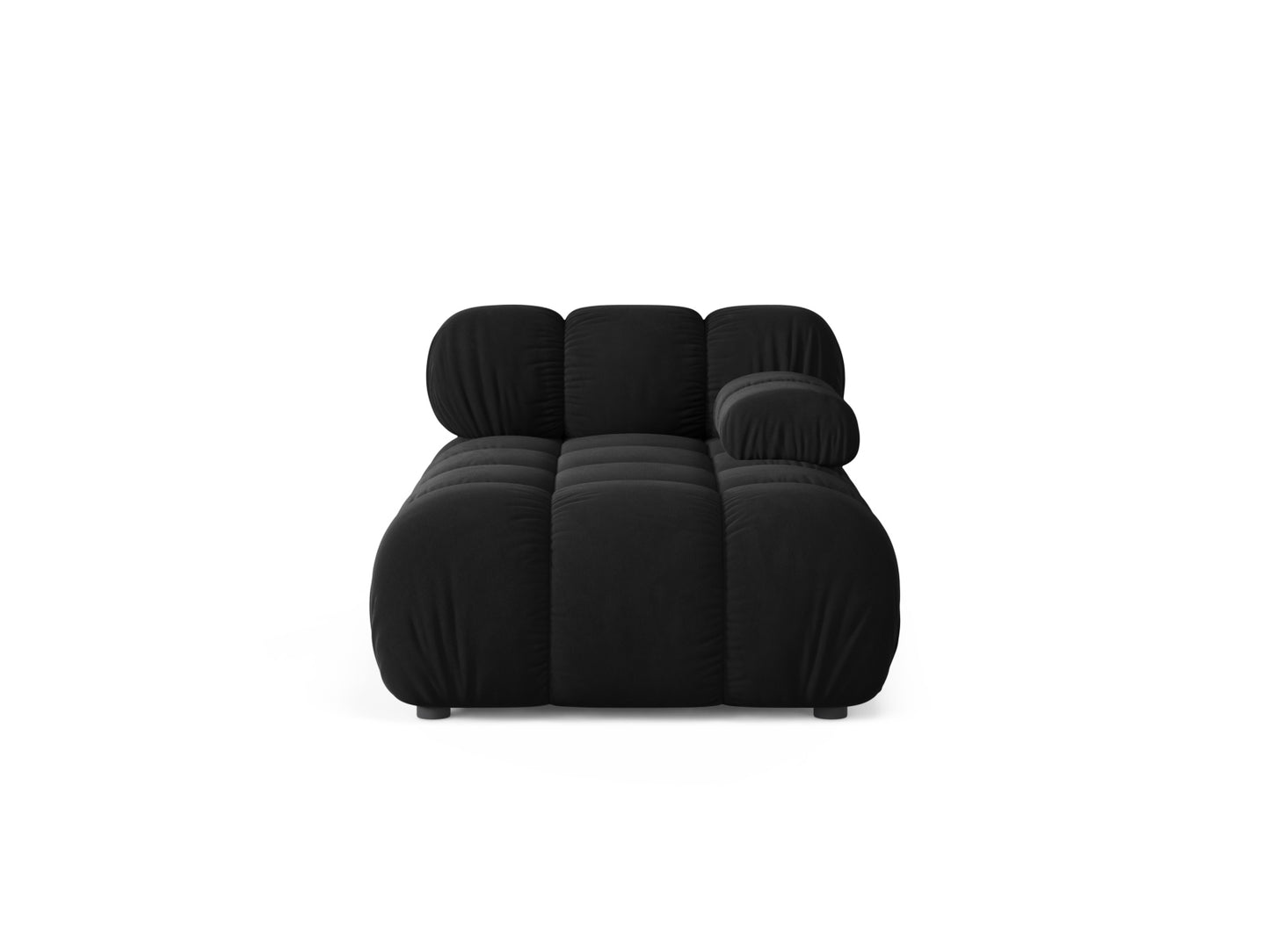 Bellis Chaise Longue, 94x155 cm — Black / Right