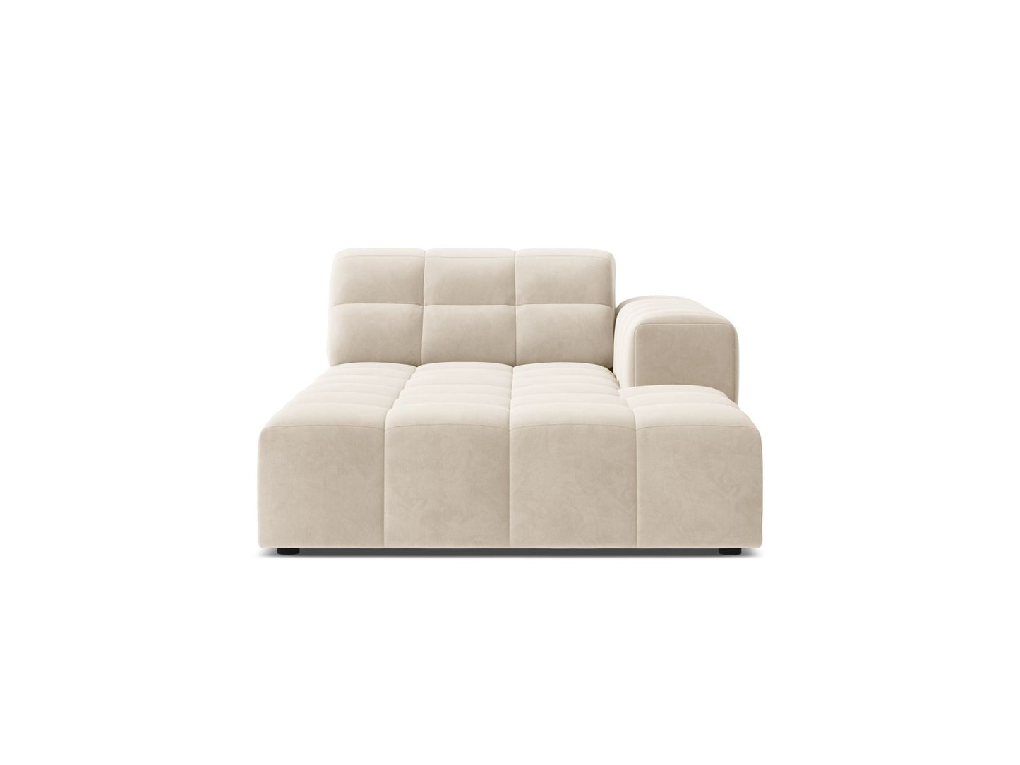 Jennifer Chaise Longue, 108x167 cm — Light Beige / Right