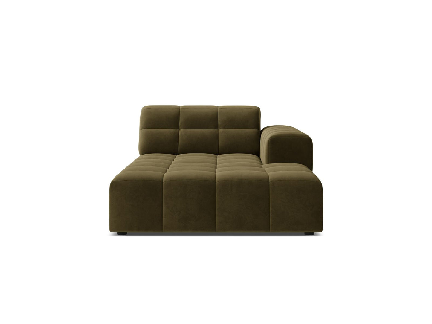 Jennifer Chaise Longue, 108x167 cm — Green / Right