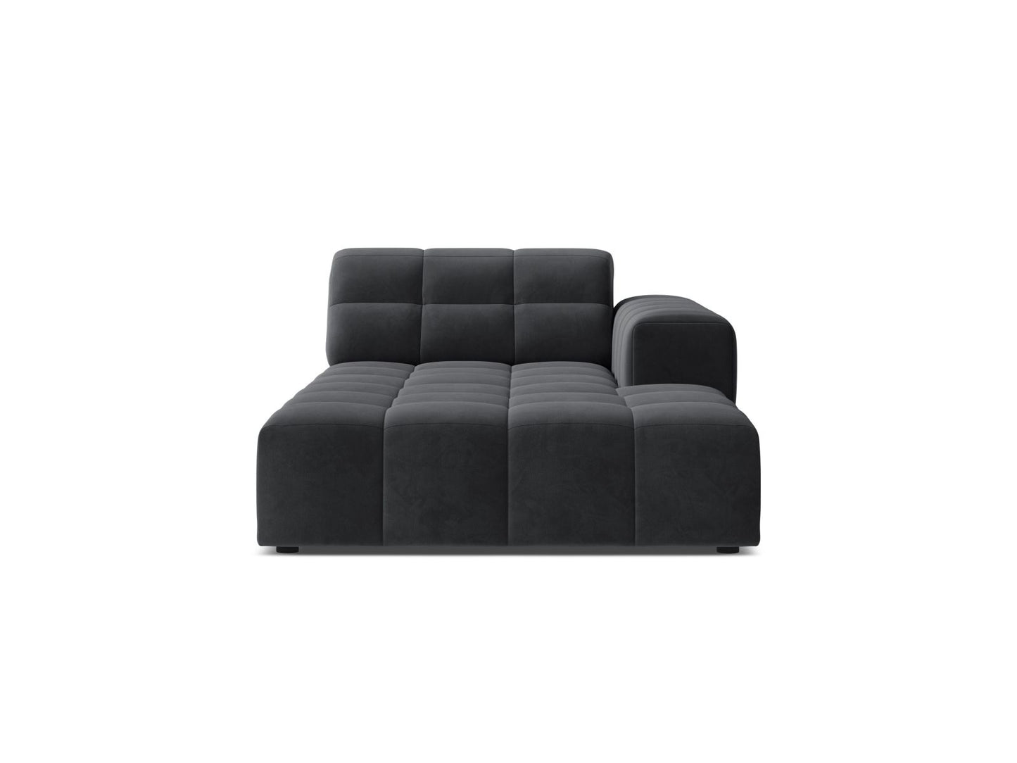 Jennifer Chaise Longue, 108x167 cm — Grey / Right