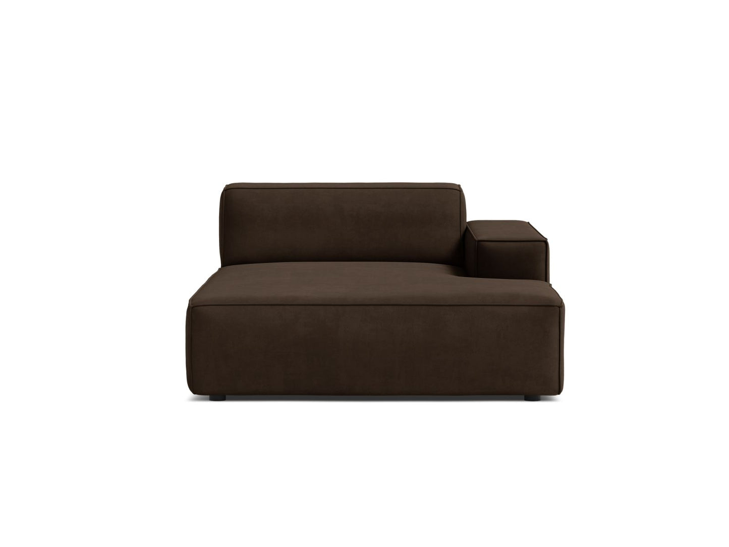 Jodie Chaise Longue, 102x162 cm — Dark Grey / Right