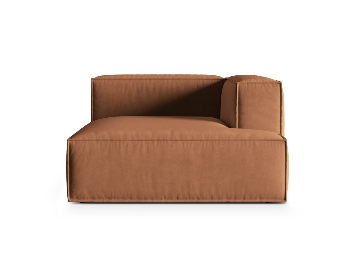 Nuria Chaise Longue, 127x147 cm — Honey / Right