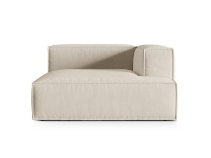 Nuria Chaise Longue, 147x147 cm — Beige / Right