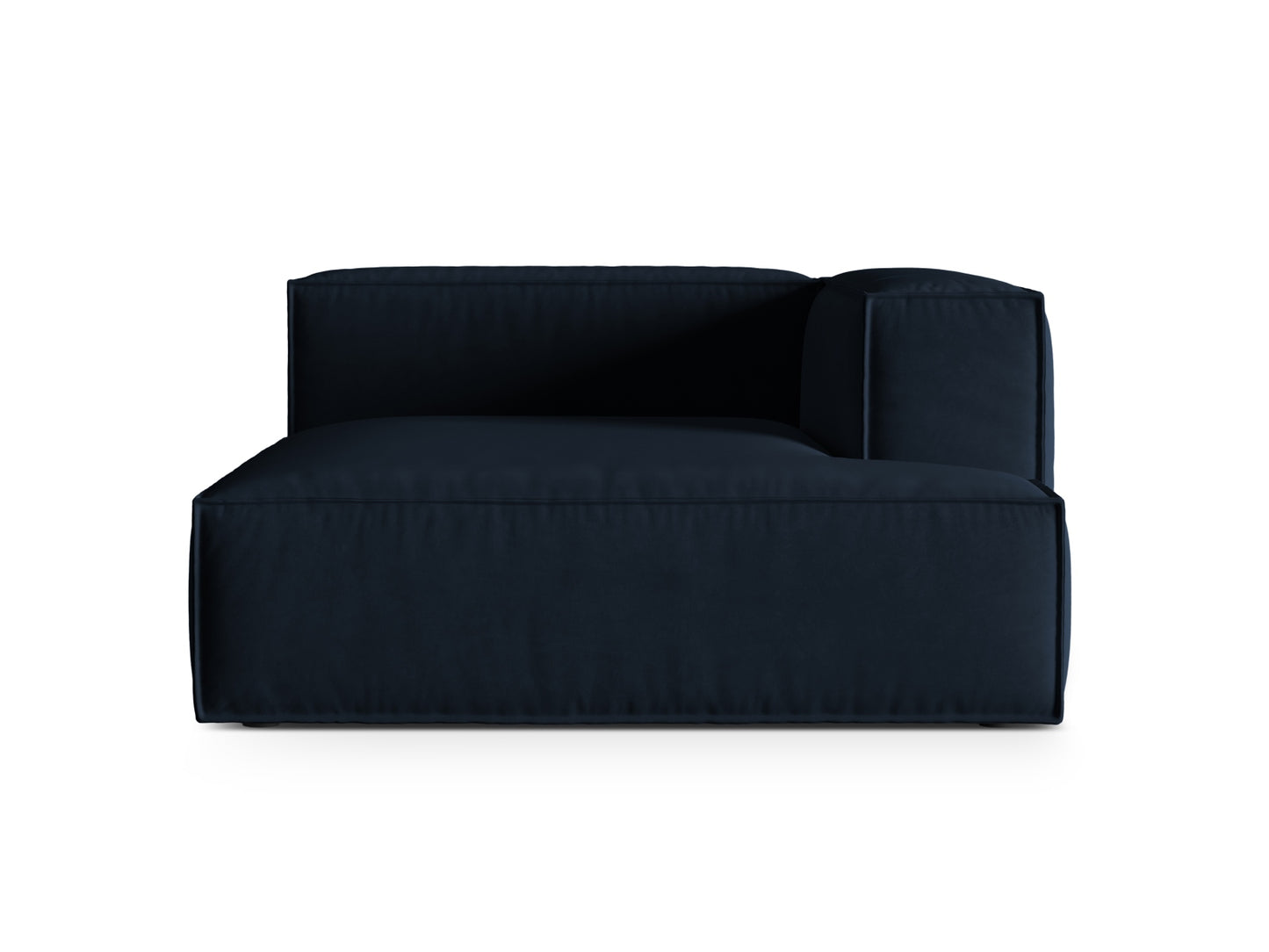 Nuria Chaise Longue, 147x147 cm — Dark Blue / Right