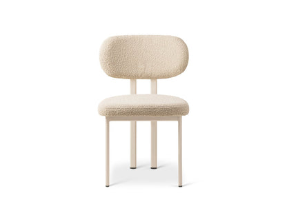 Stuhl Bouclé Beige Sam — Wohnbeispiel