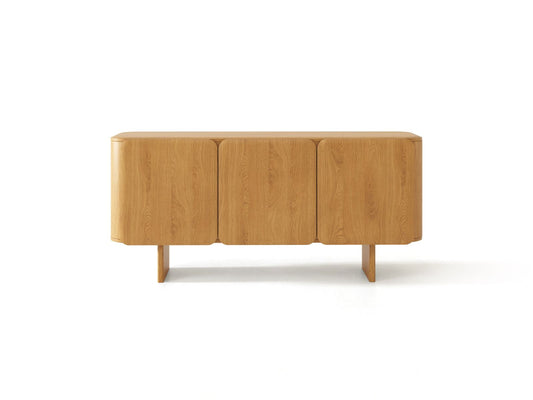 Charlotte Commode, 160x45 cm — Natural Oak