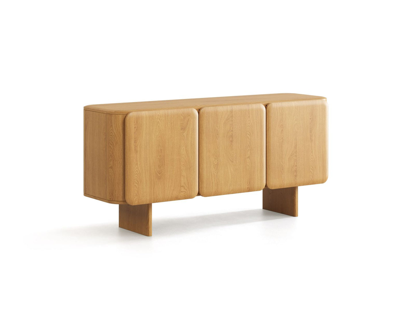 Kommode Holz Natural Oak Charlotte — Detailansicht