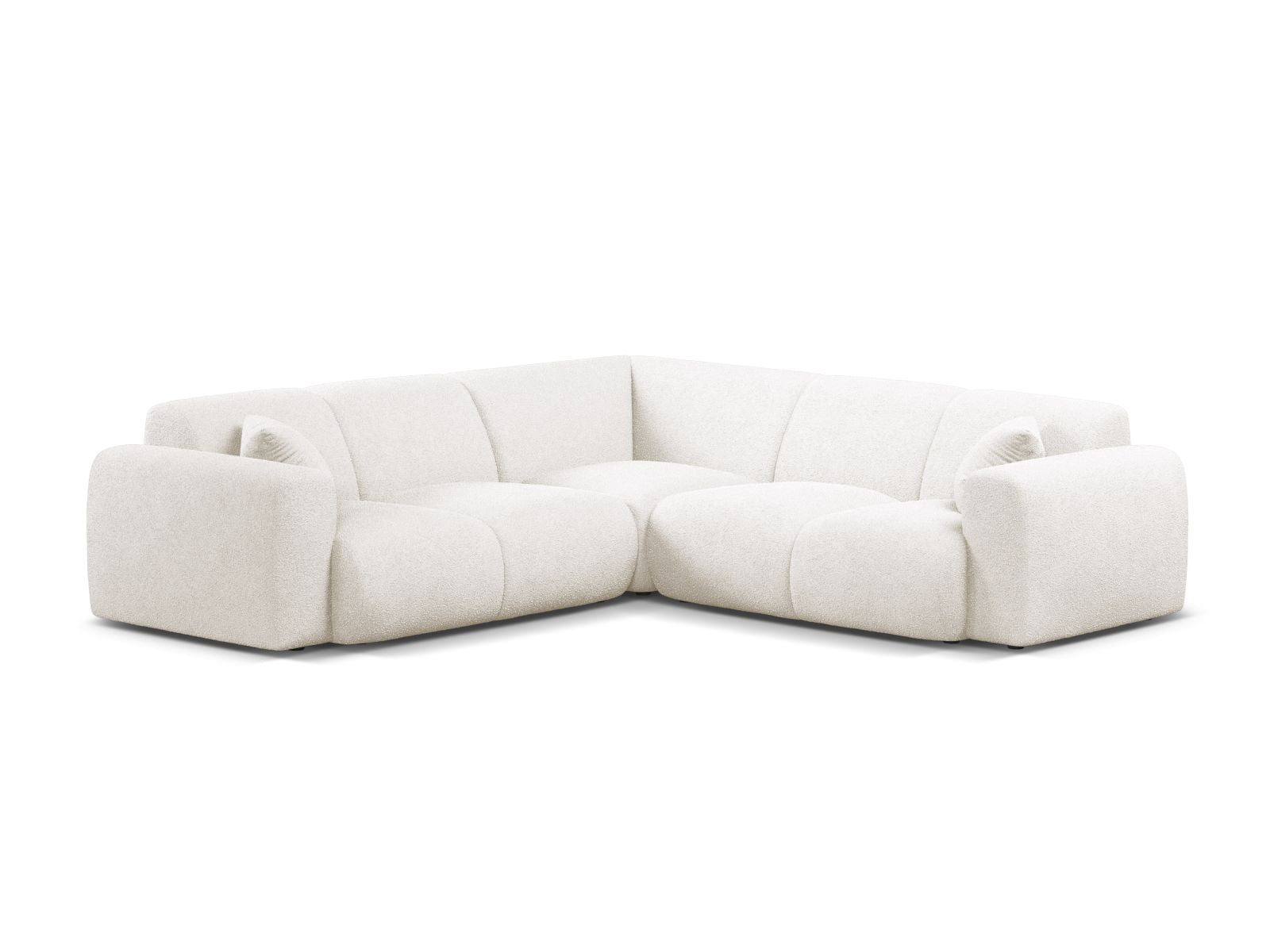 Molino Symmetrical Corner Sofa, 5 Seats, 252x252 cm — White