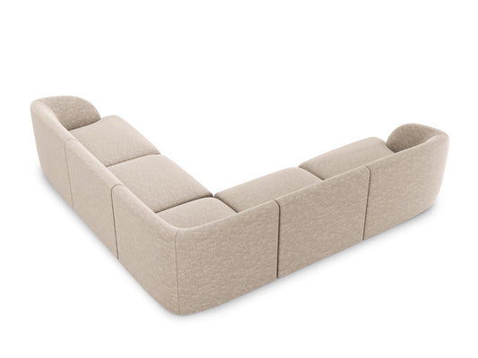 Miley Symmetrical Corner Sofa, 5 Seats, 255x255 cm