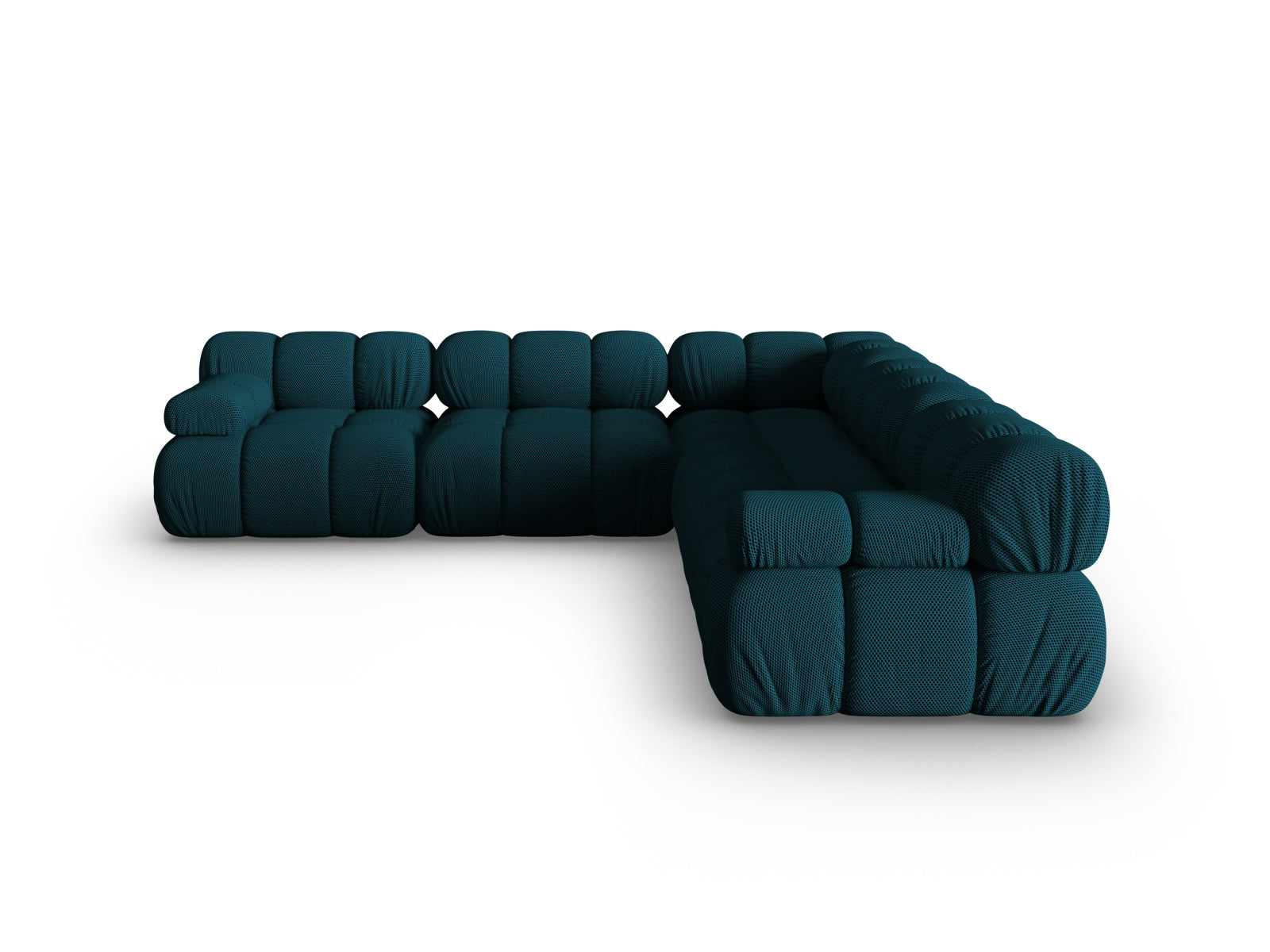 Bellis Symmetrical Corner Sofa, 5 Seats, 282x282 cm — Navy Blue
