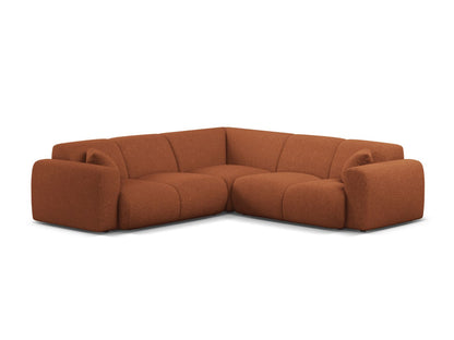 Ecksofa Chenille Anthrazit Molino — Brick