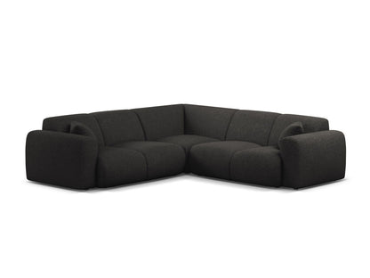 Ecksofa Chenille Anthrazit Molino — Anthracite