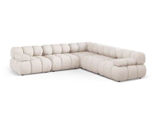 Bellis Symmetrical Corner Sofa, 5 Seats, 282x282 cm — Beige
