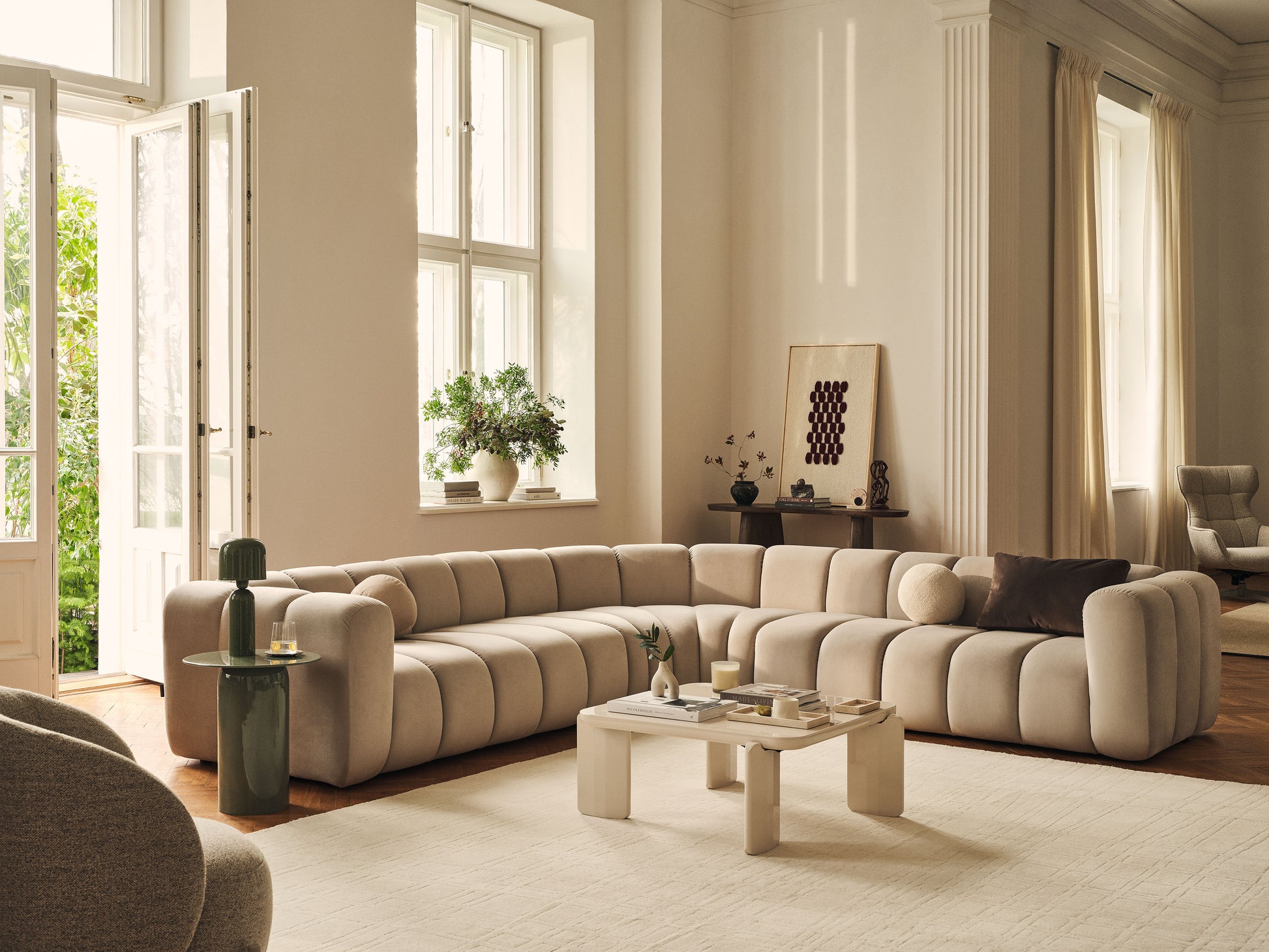 Lupine Modular Corner Sofa, 4 Seats