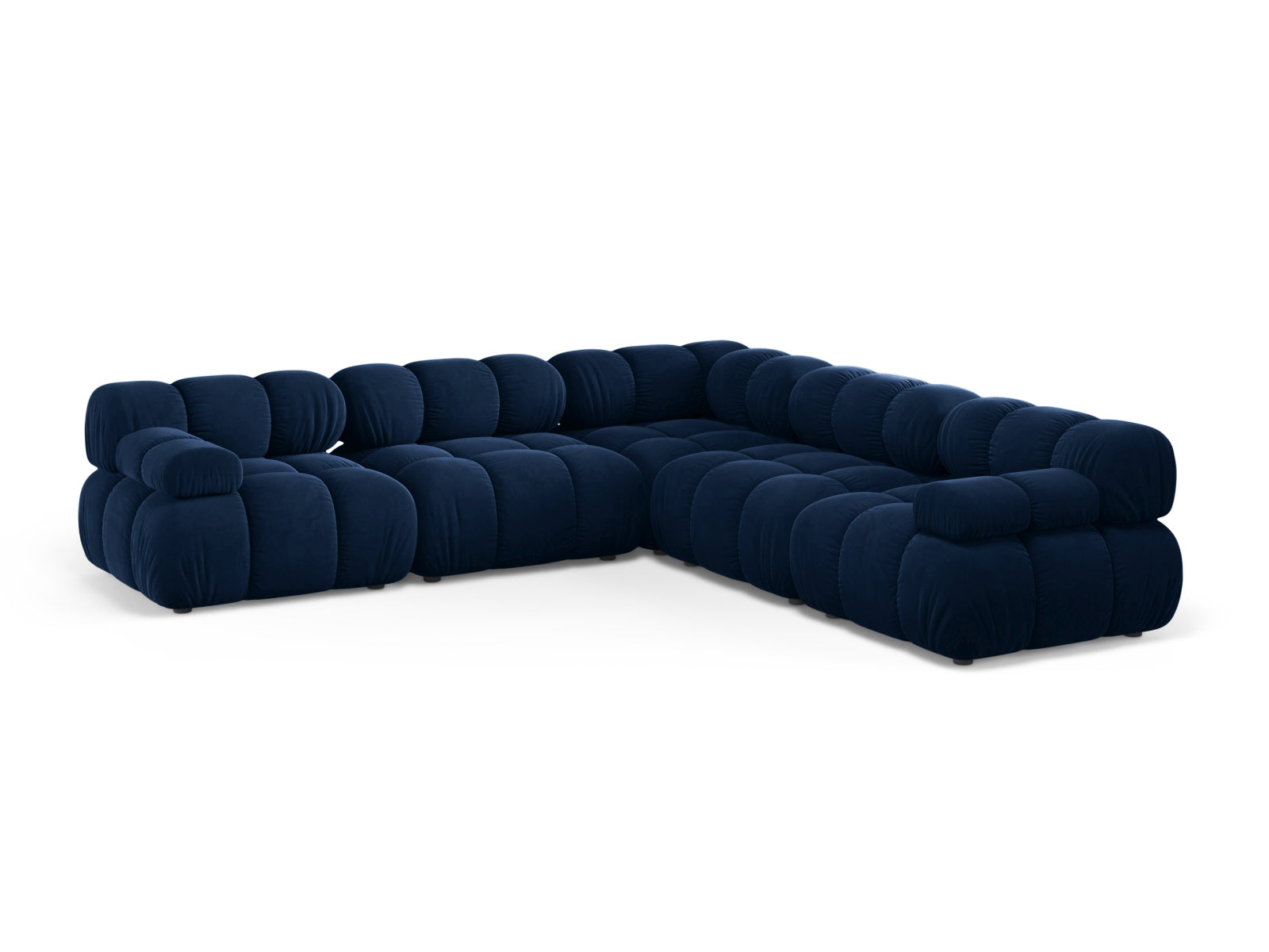 Bellis Symmetrical Corner Sofa, 5 Seats, 282x282 cm — Royal Blue
