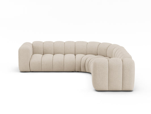 Lupine Modular Symmetrical Corner Sofa, 6 Seats, 280x280 cm — Beige