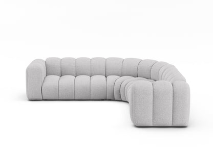 Lupine Modular Symmetrical Corner Sofa, 6 Seats, 280x280 cm — Light Grey