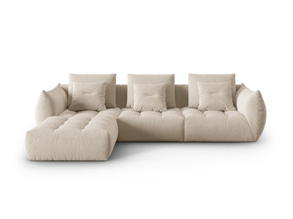 Bloom Modular Sofa, 3 Seats — Light Beige