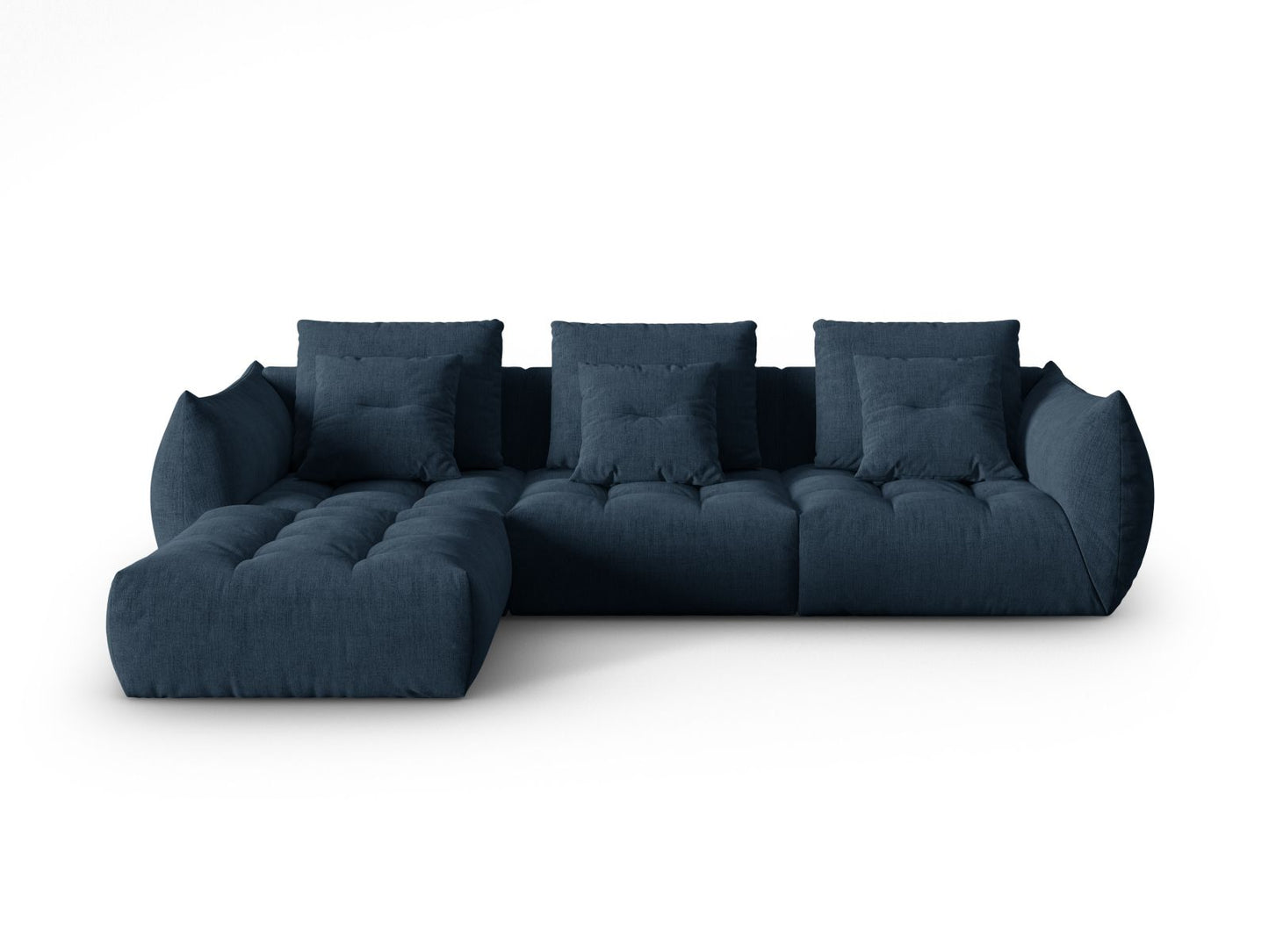 Bloom Modular Sofa, 3 Seats — Navy Blue