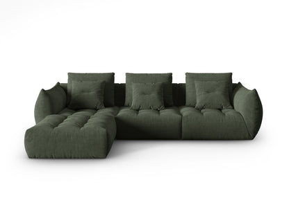 Bloom Modular Sofa, 3 Seats — Moss Green