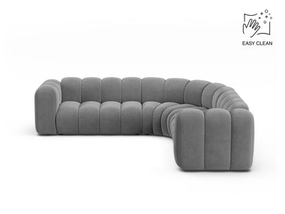 Lupine Symmetrical Modular Corner Sofa, 6 Seats, 280x280 cm — Light Grey