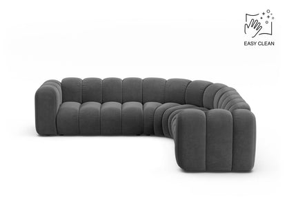 Lupine Symmetrical Modular Corner Sofa, 6 Seats, 280x280 cm — Grey