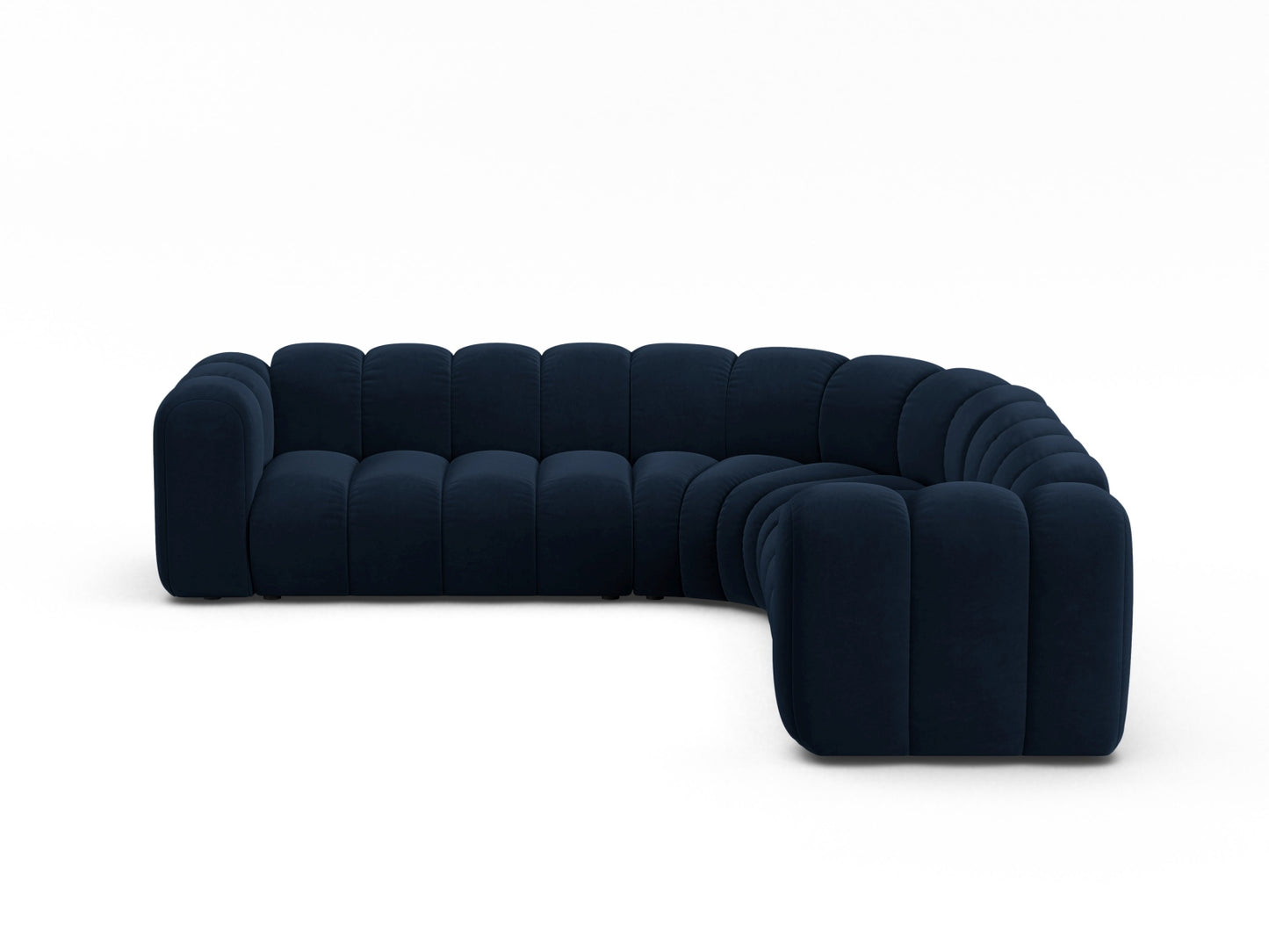Lupine Modular Symmetrical Corner Sofa, 6 Seats, 280x280 cm — Royal Blue
