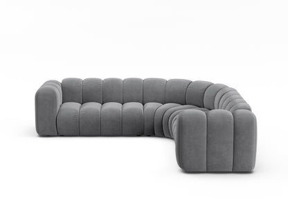 Lupine Modular Symmetrical Corner Sofa, 6 Seats, 280x280 cm — Grey