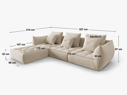 Bloom Modular Sofa, 3 Seats