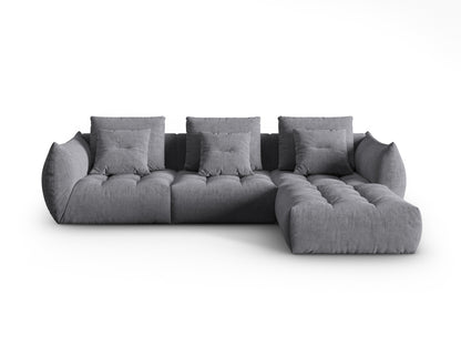 Bloom Modular Sofa, 3 Seats — Grey