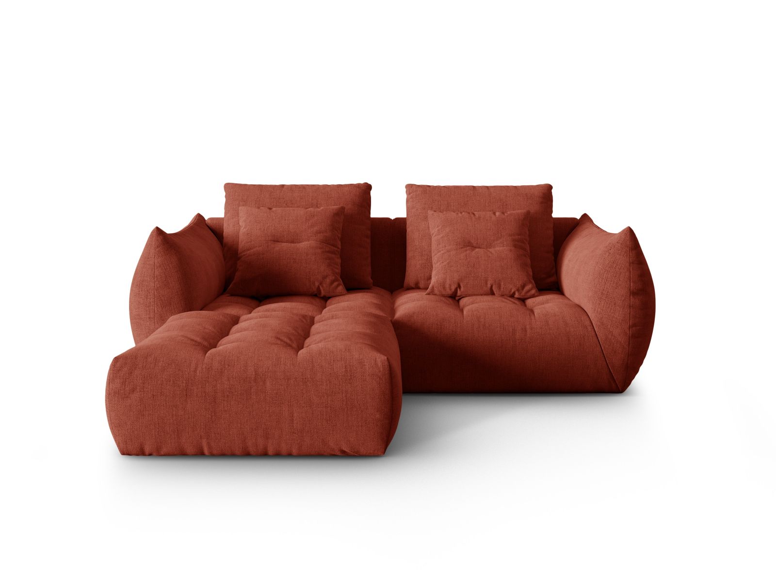 Ecksofa Strukturstoff Auburn Bloom — Auburn