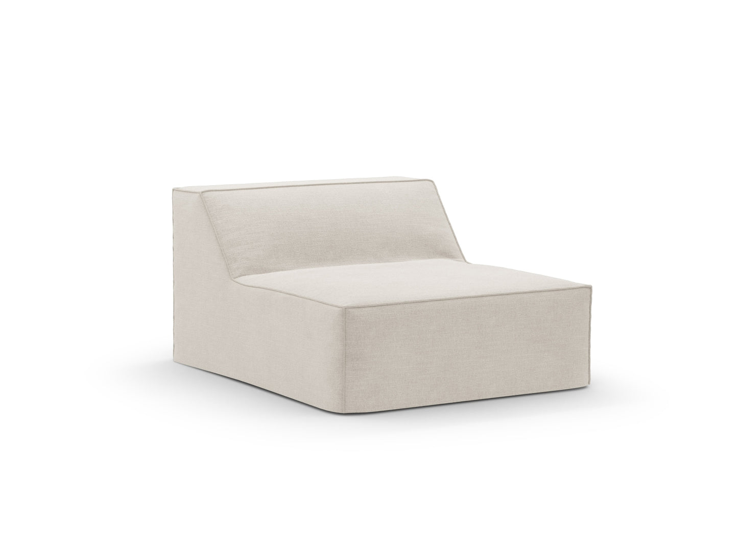 Sofa Cover Strukturstoff Beige Jodie — Natural