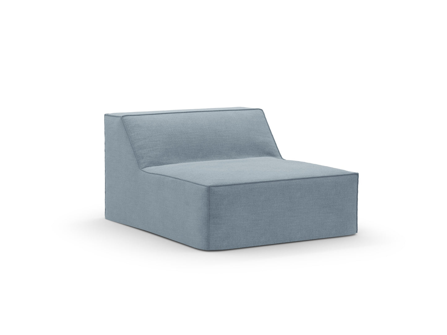 Sofa Cover Strukturstoff Beige Jodie — Muted Blue