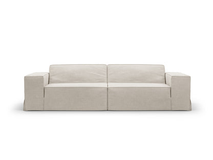Sofa Cover Strukturstoff Beige Jodie — Natural