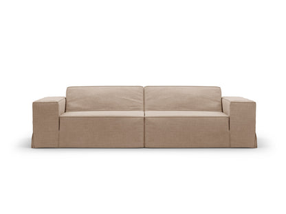 Sofa Cover Strukturstoff Beige Jodie — Sand