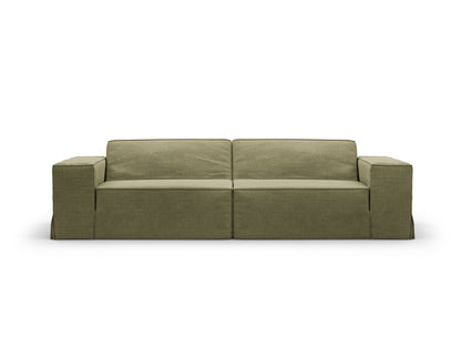 Sofa Cover Strukturstoff Beige Jodie — Light Green