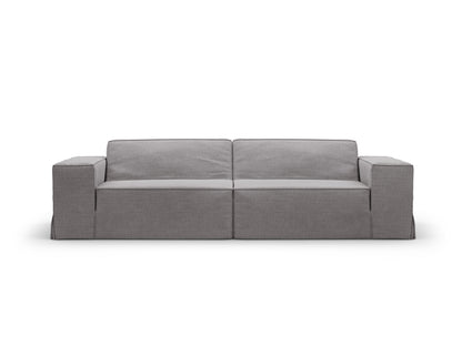 Sofa Cover Strukturstoff Beige Jodie — Warm grey
