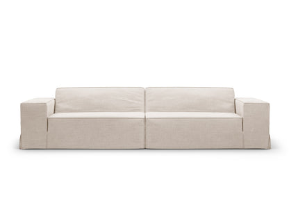Sofa Cover Strukturstoff Beige Jodie — Beige