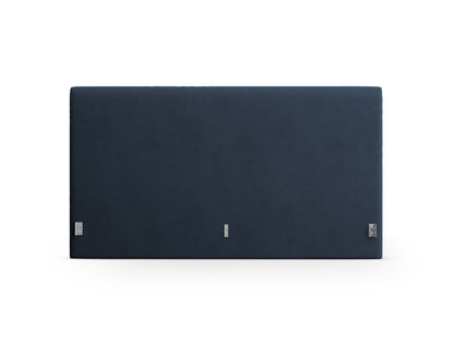 Kopfteil Strukturstoff Anthrazit Remo — Royal Blue