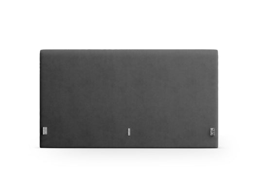 Kopfteil Strukturstoff Anthrazit Remo — Anthracite
