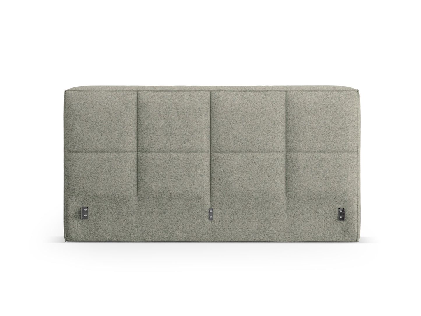Kopfteil Strukturstoff Beige Melange Darren — Moss Green Melange