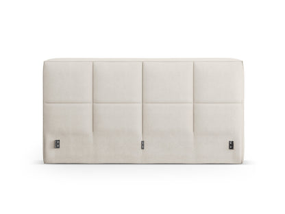 Kopfteil Bouclé Dunkelbeige Darren — Light Beige
