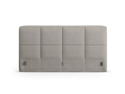 Kopfteil Bouclé Dunkelbeige Darren — Dark Beige