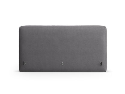 Kopfteil Bouclé Dunkelbeige Olivia — Graphite