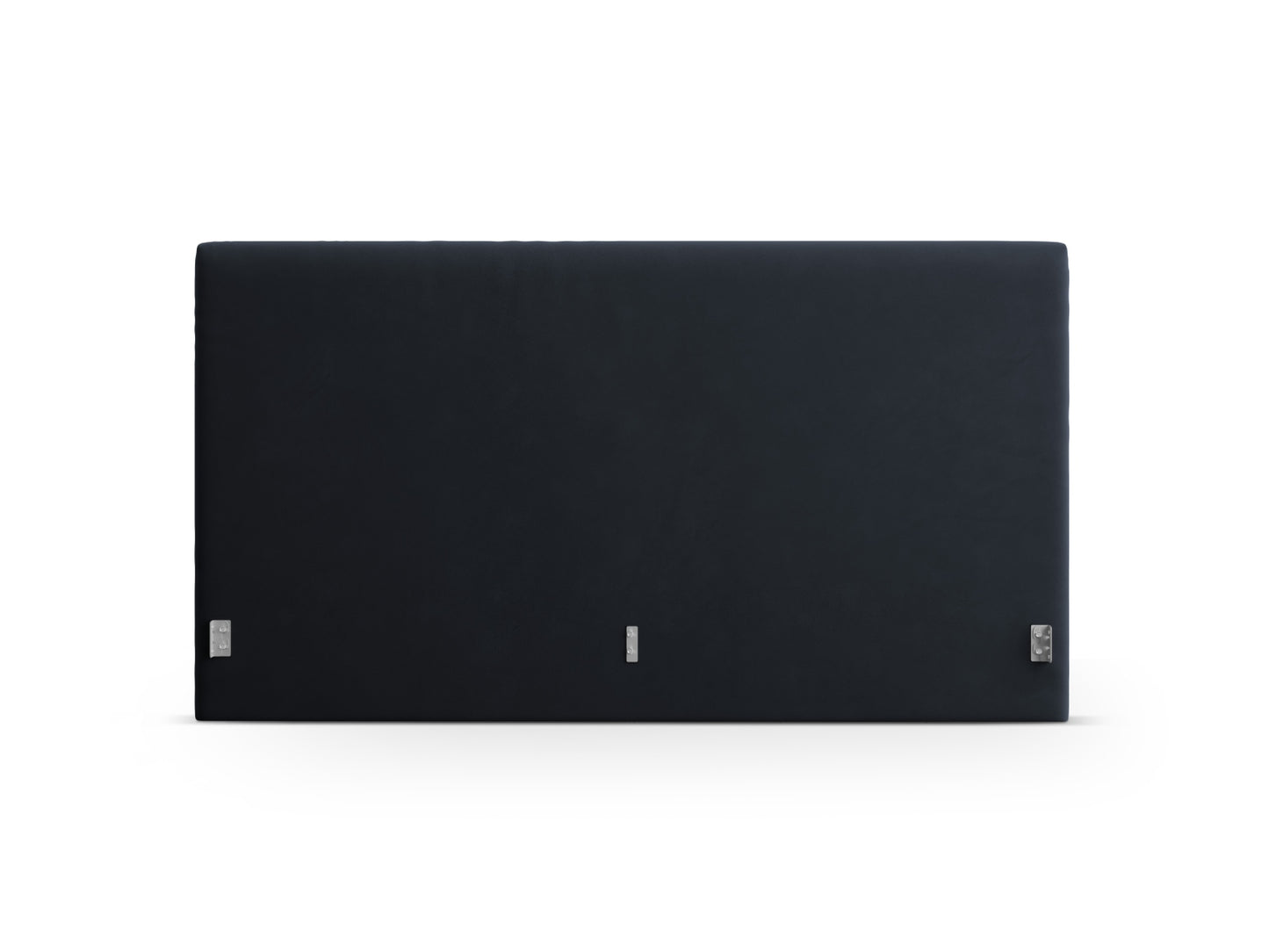 Kopfteil Samt Schwarz Remo — Dark Blue