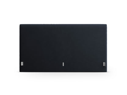 Kopfteil Samt Schwarz Remo — Dark Blue