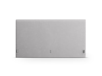 Kopfteil Samt Schwarz Remo — Silver