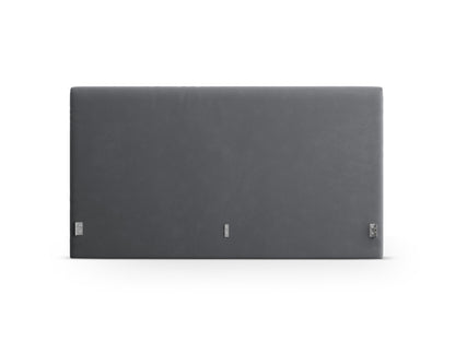 Kopfteil Samt Schwarz Remo — Grey