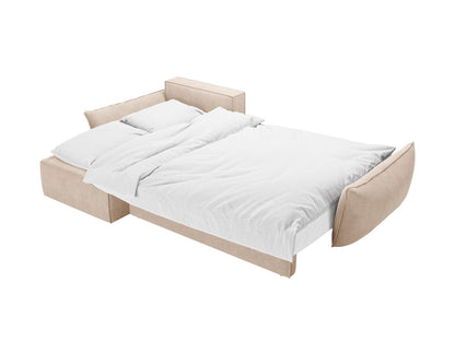 Ecksofa Chenille Beige Kaelle — Ansicht 4